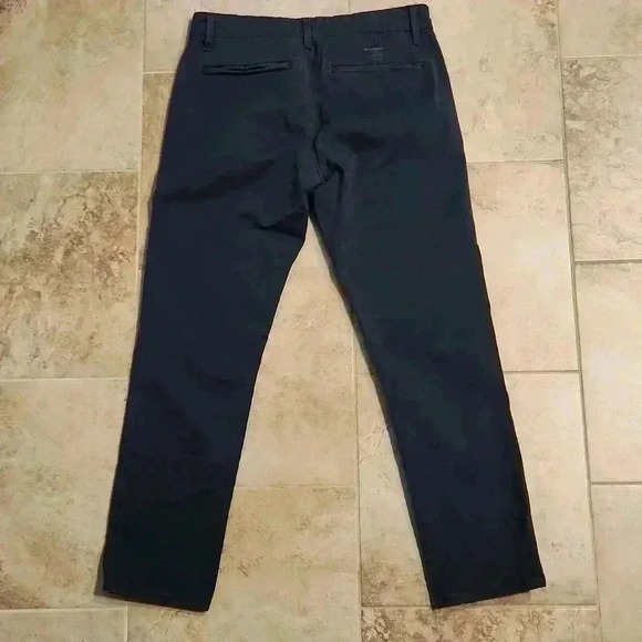 Adriano Goldschmied Standard Issue Slim Twill Khaki Crop - Picture 5 of 11